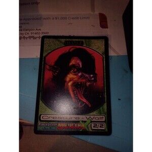 Magic the gathering x machine girl rare card